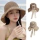 thumbnail image 2 of Sombrero de cubo con cinta ajustable, sombrero de ala ancha plegable multicolor, gorra a prueba de sol, 2 of 5