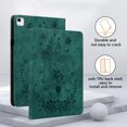 thumbnail image 6 of GSFY Case Compatible with iPad Air 11 inch (M3/M2-2025/2024), iPad Air 10.9 inch 5th Gen 2022/4th Gen 2020, Multi-Angle Viewing PU Leather Protective Cover with Pencil Holder & Pocket, Green ROSE, 6 of 7