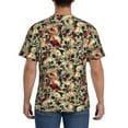 thumbnail image 2 of Naloa Skulls1 Men's T-Shirt Sport T-shirt Men's Basic Tee Casual Men's Shirt, Round Neck, Short Sleeves - Large, 2 of 5