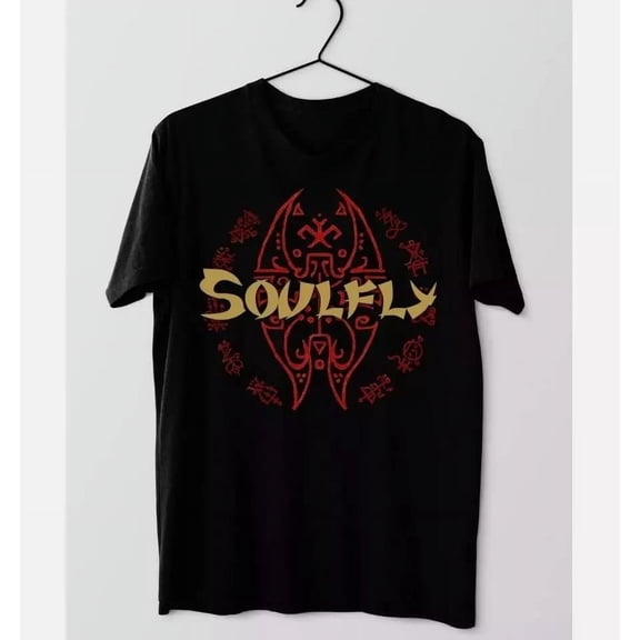 Reprint Rare SALE New Popular Soulfly cotton Gift For Fans Men All Size T-Shirt