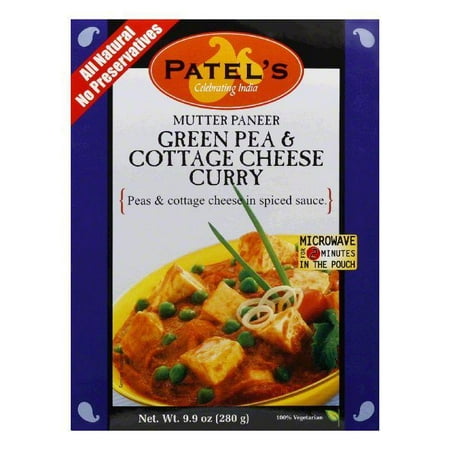 Patel Green Pea Cottage Cheese Curry, 9.9 OZ (Pack of (Best Of Amisha Patel)