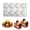 Chestnut, variant on 2pcs 6-Cavity Lemon Silicone Mold, 3D Fruit Shape Baking Mold - Non-Stick Easy Release for Mousse Cake Chocolate Pudding Jelly Dessert (Lemon)