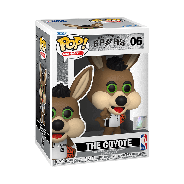Funko POP! NBA Basketball The Coyote San Antonio Spurs Mascot Figure # –  Lonestar Finds