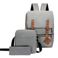 thumbnail image 1 of Mochilas para la Escuela Tres Piezas Set de Mochila, Mochila para Estudiantes Universitarios, Adecuado para la Escuela Y Viajes Al Aire Libre, Bolsas de Computadora de Hombres Y Mujeres de Gran Capaci, 1 of 7