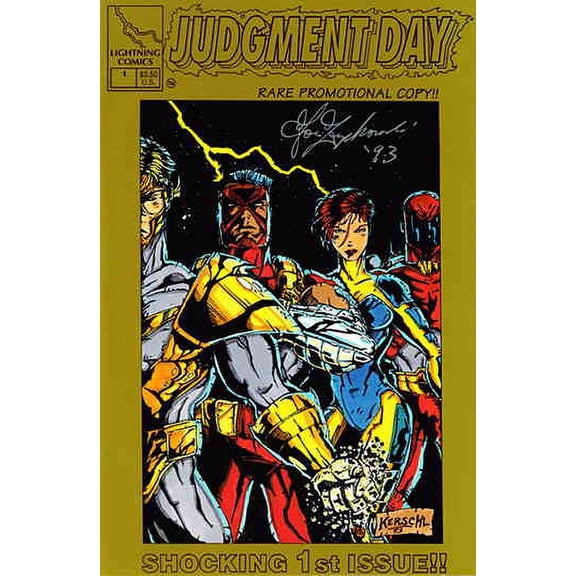 Judgment Day (Lightning) #1D VF ; Lightning Comic Book