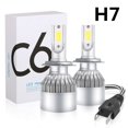 thumbnail image 1 of Par de kits de proyectores LED H7 6000K Bombillas de proyector Conversión integrada DOB CHIP Bombillas de luz antiniebla bi-xenón blancas, 1 of 5