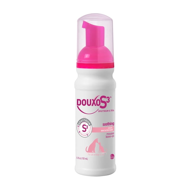 Mousse Douxo S3 Calm 150 ml para perros y gatos con piel alérgica