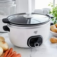 thumbnail image 3 of GreenLife 6qt Healthy Ceramic Nonstick Slow Cooker | White, 3 of 9