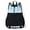 Blue, variant on AUXDIQ Sports Drawstring Backpack for Men & Women 20L Travel Daypack Casaul Gym Bag Black