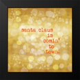 thumbnail image 2 of Murdock, Ramona 12x12 Black Modern Framed Museum Art Print Titled - Santa Claus is Comin, 2 of 5