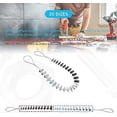 thumbnail image 3 of Nut and Bolt Thread Checker, Thread Pitch Gauge, 26 Male Female Thread Identification Tool, Screw Thread Gauge with 14 Inch and 12 Metric Gauges, 3 of 4