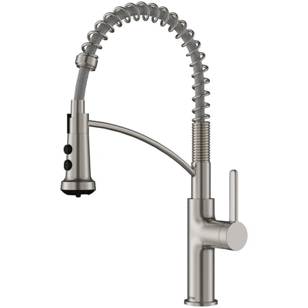 Karran Usa Kkf740 Scottsdale 1.8 GPM Single Hole Pull Down Kitchen Faucet - Stainless