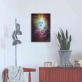 thumbnail image 4 of Luxe Metal Art 'Conscience' by Mario Sanchez Nevado, Metal Wall Art, 16"x24", 4 of 9
