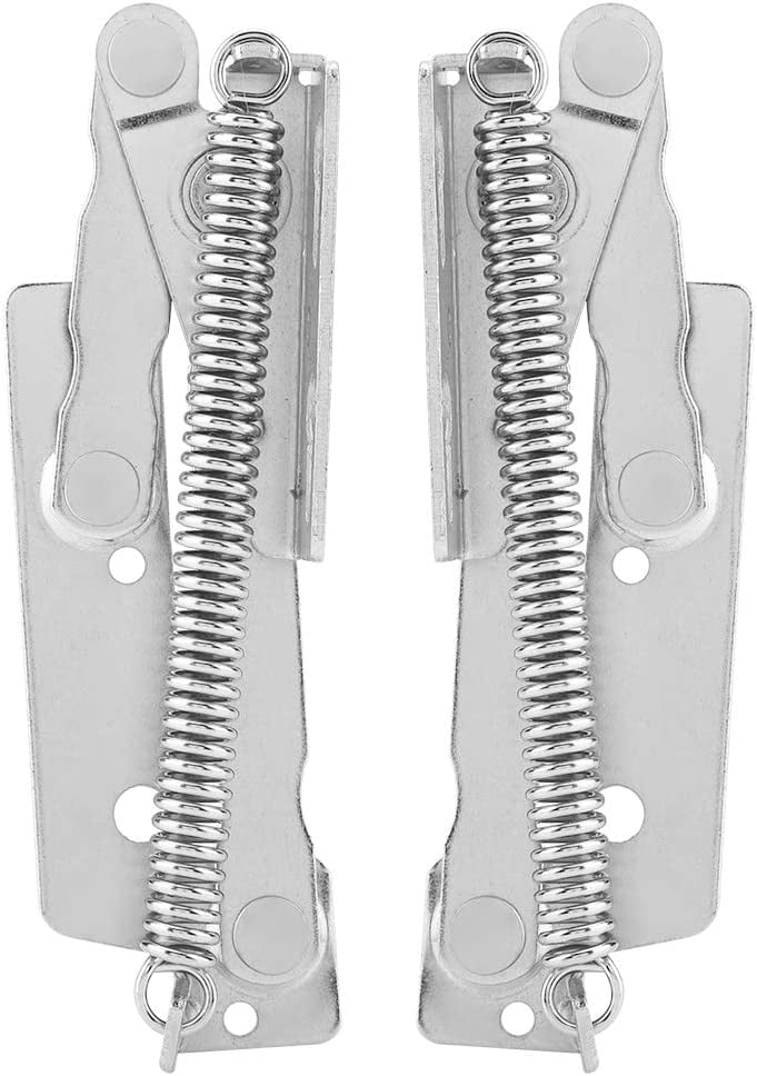 Paota 2 Pieces Cupboard Door Spring Hinge 90 Degree, Stainless Steel