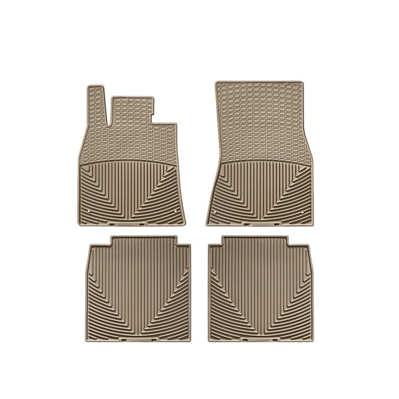 WeatherTech All-Weather Floor Mats compatible with 2007-2012 Lexus LS - 1st & 2nd Row, Tan
