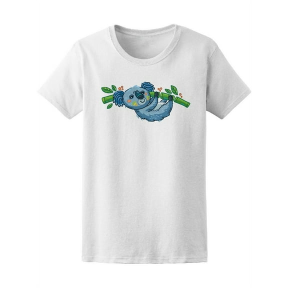 Koala Bear Hung On Tree T-Shirt Women -Image by Shutterstock, Female Large