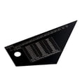 thumbnail image 6 of String Action Rulers Gauges Fret Rocker Leveling Guide Guitar String Measuring Tool Height Gauges Guitar Set Up Repair Tool, 6 of 9