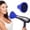 Blue, variant on Eqslft Universal Collapsible Hair Diffuser, Professional Silicone Hair Dryer Diffuser, Hair Blow Dryer Diffuser For Curly Or Wavy Hair Styling, Fits 4-5cm Hair Dryer