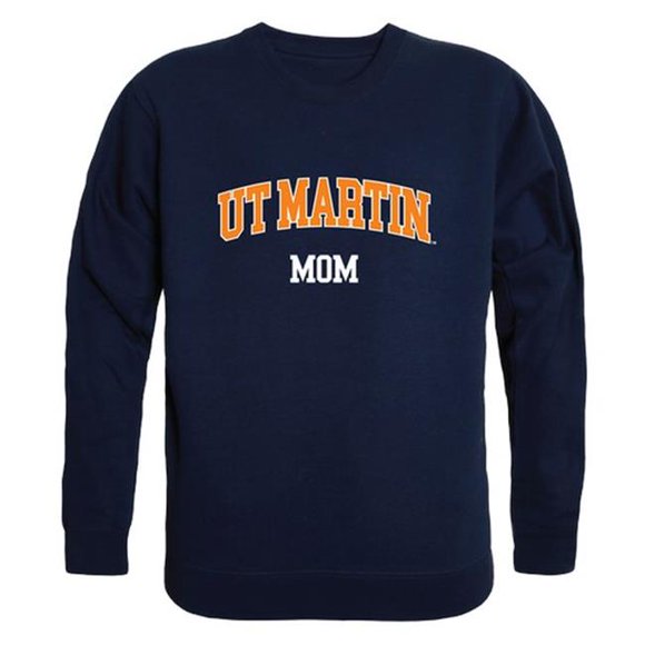 W Republic 564-241-NVY-05 Women Ut Martin Skyhawks Mom Crewneck Fleece&#44; Navy - 2XL