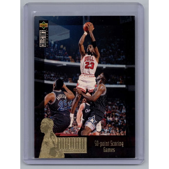 Collectible 1995 Upper Deck Collector's Choice Jordan Collection JC10 Michael Jordan Chicago Bulls Basketball Card Chicago Bulls NBA Basketball Trading Card