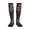 3 Black, variant on Dice Printed Sports Compression Socks - 15-20mmHg Graduated Compression, High-Performance Soft and Breathable Socks for Men and Women