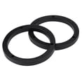 thumbnail image 2 of 2Pcs 6 Inch Car Stereo Speaker Insulation Ring Horn Pad Gasket Universal, 2 of 8
