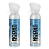 Boost Oxygen Natural Portable 5 Liter Pure Canned Oxygen Canister, Peppermint (2 Pack)