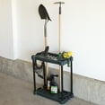 thumbnail image 2 of Stalwart Garden Tool Organizer - 23-Inch Rack Holds up to 30 Tools (Green), 2 of 5