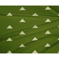 thumbnail image 4 of oneOone Polyester Lycra Dark Green Fabric Triangle Geometric Fabric For Sewing Printed Craft Fabric By The Yard 56 Inch Wide, 4 of 4