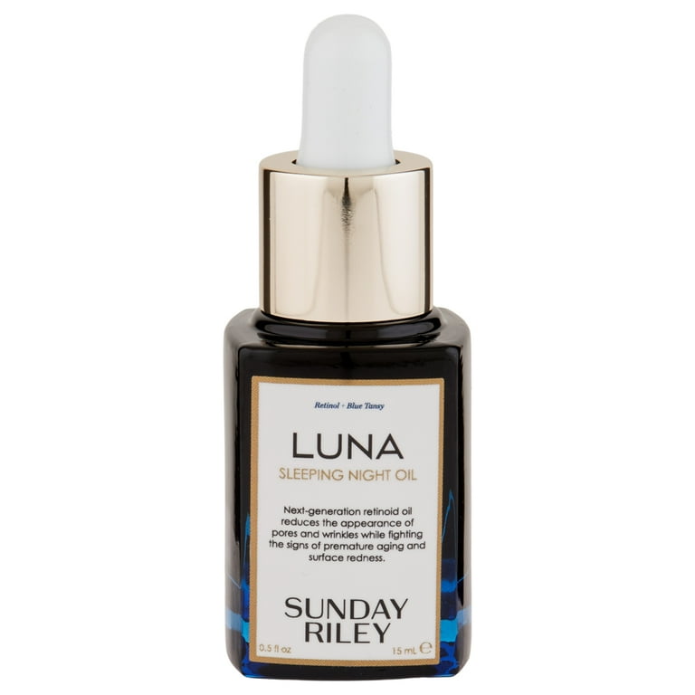 【オイル】LUNA SLEEPING NIGHT OIL15ml Sunday Riley Luna Sleeping Night Oil, 15 ml, Retinol, Plumps Skin