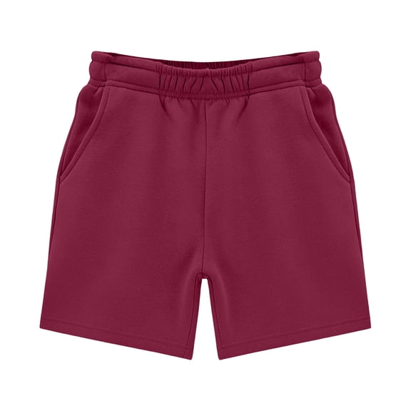 BOOMNY Toddler Girls Baggy Shorts Wide Leg Sports Shorts for Girl Trendy Solid Color Elastic Waist Lightweight Loose Fit Workout Shorts With Pocket