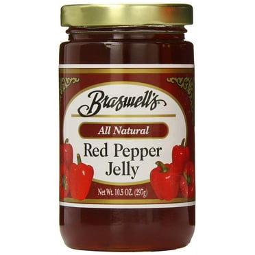 Braswell Red Pepper Jelly, 10.5 Ounce (Pack of 6)