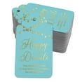 thumbnail image 1 of Inkdotpot Gold Foil Paper Hang Tags Happy Diwali Favor Tags 100 Pack, 1 of 6