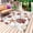 Orange, variant on Shell Coral Coastal Outdoor Rug 4x6 Ft - Reversible Patio Rug Outdoor Camping Rugs, Nautical Summer Beach Ocean Sea Washable Indoor Outdoor Area Rugs, Non-Slip Outdoor Carpet Runner for Deck/Porch