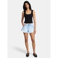 thumbnail image 2 of Madden NYC Women's Frayed Denim Shorts, Sizes XXS-XXL, 2 of 5