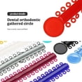 thumbnail image 4 of QUUPY 1040 Pcs Multi-Color Orthodontic Ligature Ties,O-Rings Braces Rubber Bands, 4 of 8