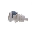 thumbnail image 3 of HFCD16635 Valved Panel Mount Hose Barb Coupling Body 3/8 ID Barb, 3 of 3