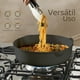 thumbnail image 3 of Juego De 17 Ollas Y Sartenes, Sartén antiadherente de mármol incluye cuchara y espátula, Juego de cocina para autocaravana sartén y Incluye sartén y olla para sopa, Uso En Cocina De Inducción(Negro), 3 of 7