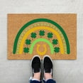 thumbnail image 3 of kjfeif Welcome Mats for Front Door Outdoor Entry,Funny Chicken Doormat, Thick Non Slip Fun English Floor Mat in Front of The Door Anti Slip Entrance Mat Absorbent Bathroom Kitchen Mat 23.62*31.49'', 3 of 9