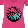 thumbnail image 4 of Inktastic Gatlinburg, Tennessee Mountains Women's V-Neck T-Shirt, 4 of 5