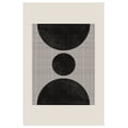 thumbnail image 2 of The Miuus Studio 13x18 White Modern Wood Framed Museum Art Print Titled - BaB No8., 2 of 4
