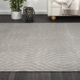 thumbnail image 5 of 8' x 10' Gray Trellis Area Rug, 5 of 9