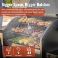 thumbnail image 6 of Z GRILLS Powerhouse 8 in 1 Pellet Grill & Smoker, 1056 sq.in Cooking Area with Foldable Front Shelf and Rain Cover, 6 of 20