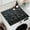 Black, variant on Washer and Dryer Topper for Top,23.6" x 19.7" Washer Dryer Countertop Mat, Waterproof & Anti-Slip Dryer Top Protector Mat
