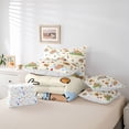 thumbnail image 6 of Erosebridal Brown Cartoon Capybaras 7-Piece Twin Bedding Sets,Funny Mouse Rodent Bedding Comforter Set For Capybara Lovers Reversible, 6 of 7