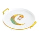 thumbnail image 3 of Bandeja redonda para servir, frutero para encimera, para cocina, restaurante, fruta seca blanco, 3 of 9