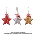thumbnail image 1 of Decoración Prichos Colgante de Navidad con Forma de Estrella Varios Modelos Multicolor 1 Pieza, 1 of 4