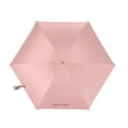 thumbnail image 3 of Summer Portable Ultraviolet Protection Small Pocket Mini Folding Parasol Sun Umbrella Sun Shade Rain Umbrella LIGHT PURPLE, 3 of 8