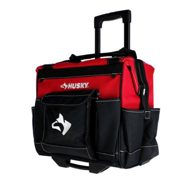 Porta Herramientas con Ruedas de 13 Bolsillos Husky