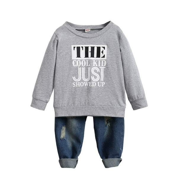 12 Months Baby Boys Clothes 18 Months Boys 2PCS Fall Winter Outfits